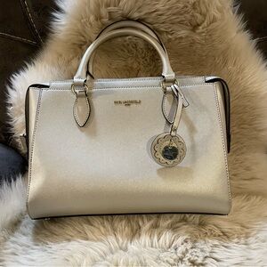 Karl Lagerfeld Silver Women's Handbag